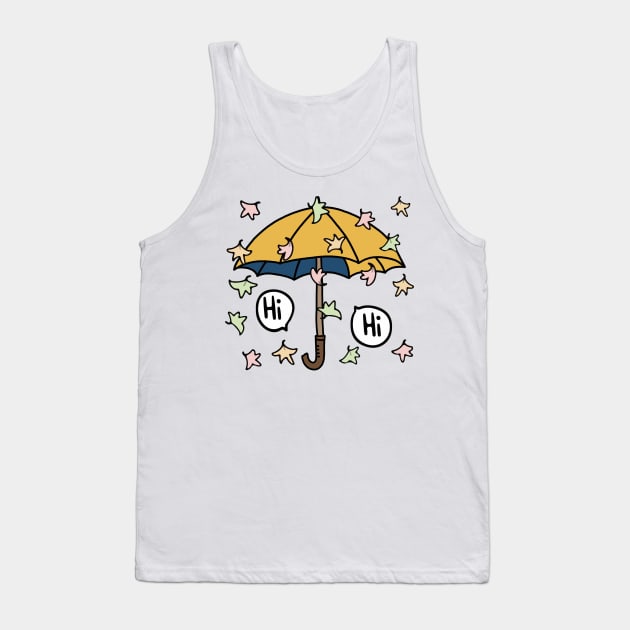 Heartstopper Umbrella Tank Top by valentinahramov